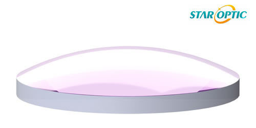 Optisch glazen koepelmateriaal Sferische cilindrische lens Temperatuurmonitor Gebruikt in optische sensoren en beeldtechnologieën