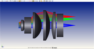 Lente convexa do cilindro de Plano, lente positiva da distância focal, feixe anamórfico que dá forma à lente 6