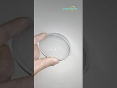 Resilient Scratch Optical Glass Lenses Dome For Underwater Photograph